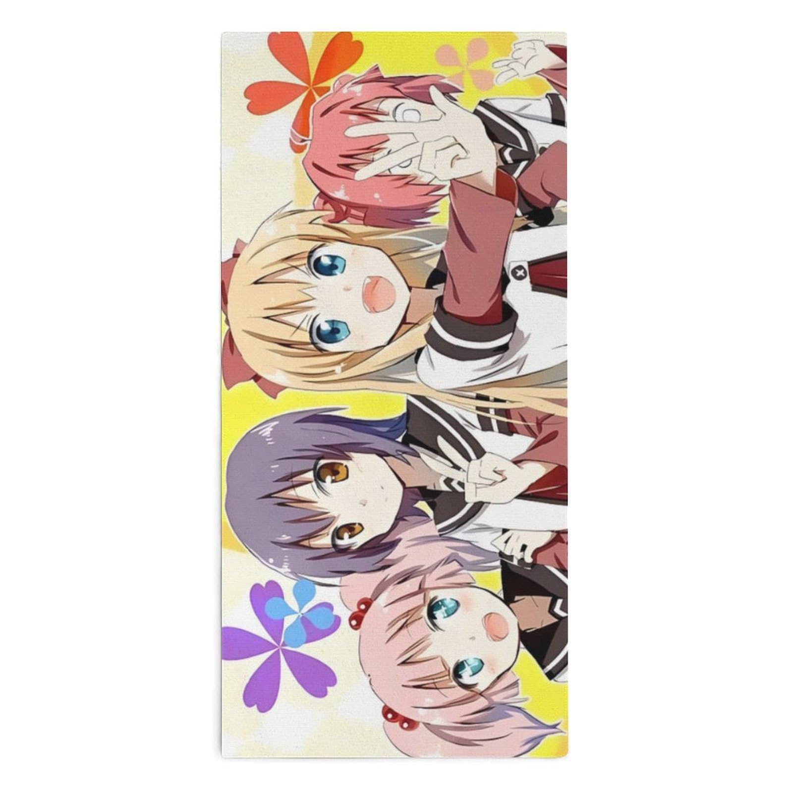 Amazon｜ゆるゆり-22 タオル フェイスタオル ハンドタオル ヘアドライ 