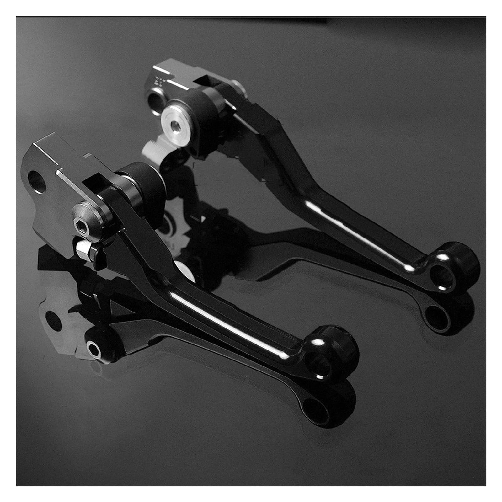 Tingyus B Motorbike Rake Lever For Cr80r Cr85r Cr125r Cr250r Motorcycle Dirtbike Lever Cnc Pivot Rake Clutch Levers(B)