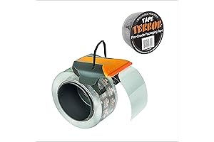 Tape Terror Pro-Grade Tape Dispenser with Razor-Sharp Cutting Edge
