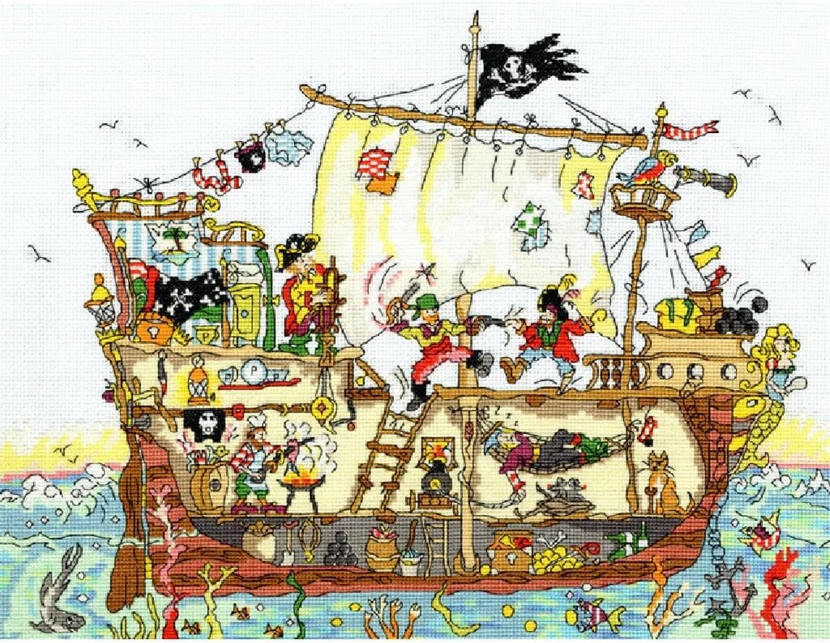 Bothy Threads Cross Stitch Pirate