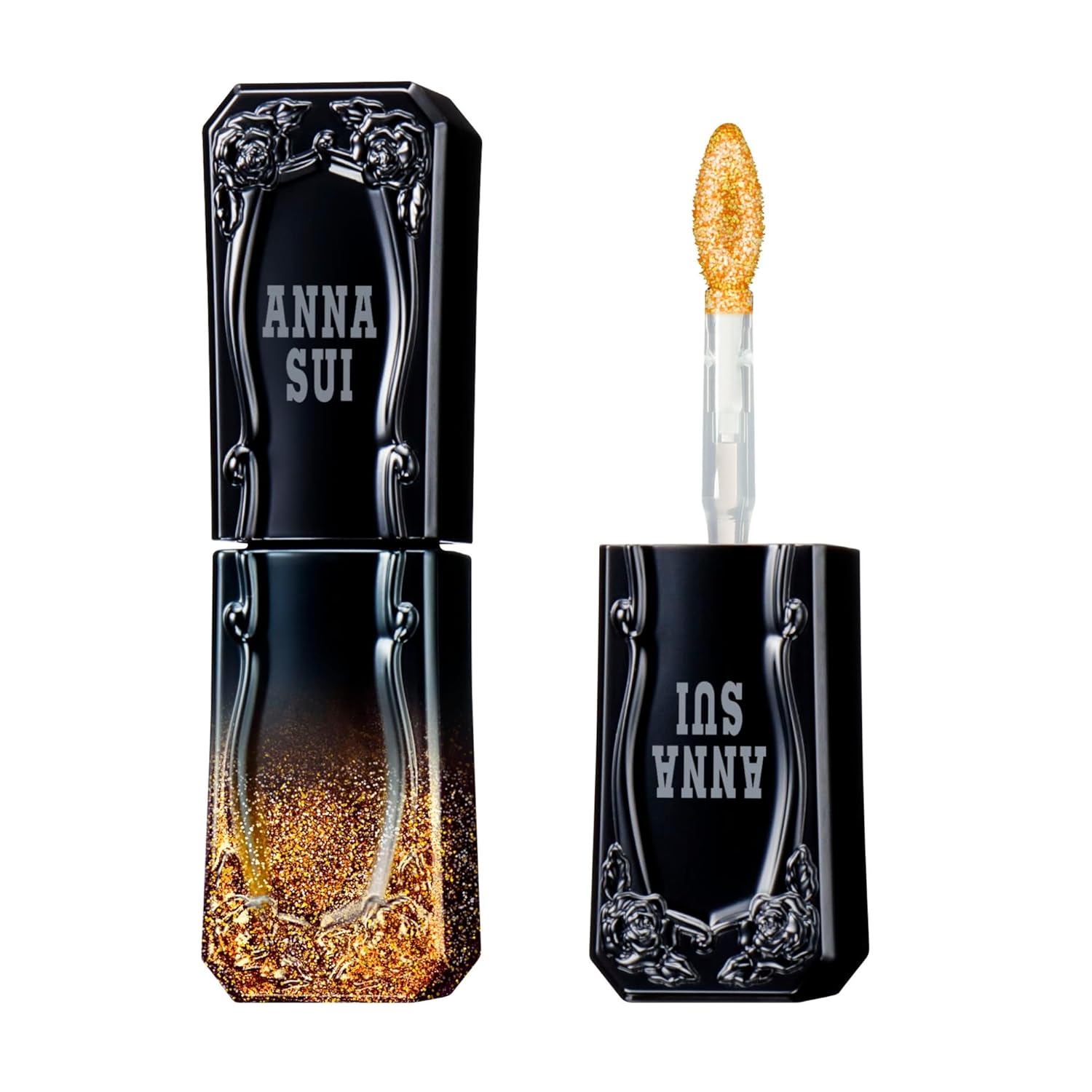 ANNA SUI Tint Rouge - Gloss Liquid Lipstick, Slightly Tinted, Lightweight, Long-Lasting, 0.24 oz