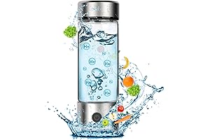 Portable Aquahealth Hydrogen Water Bottle Generator: Pure Hydration on the Go