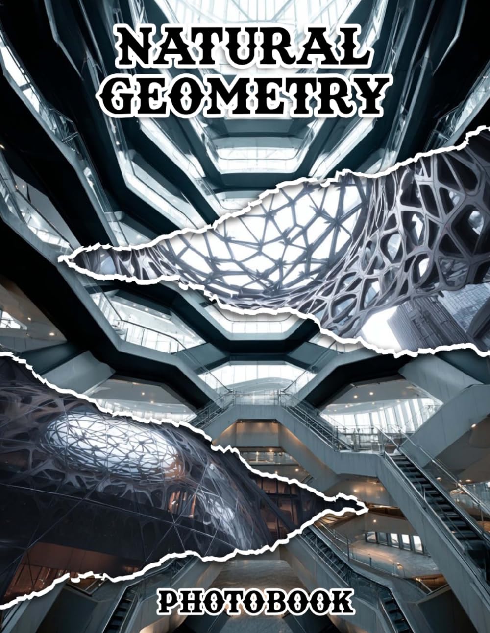 Natural Geometry Photobook: Immerse Yourself In 40 Captivating Patterns of Nature | 8.5x11 Large Print