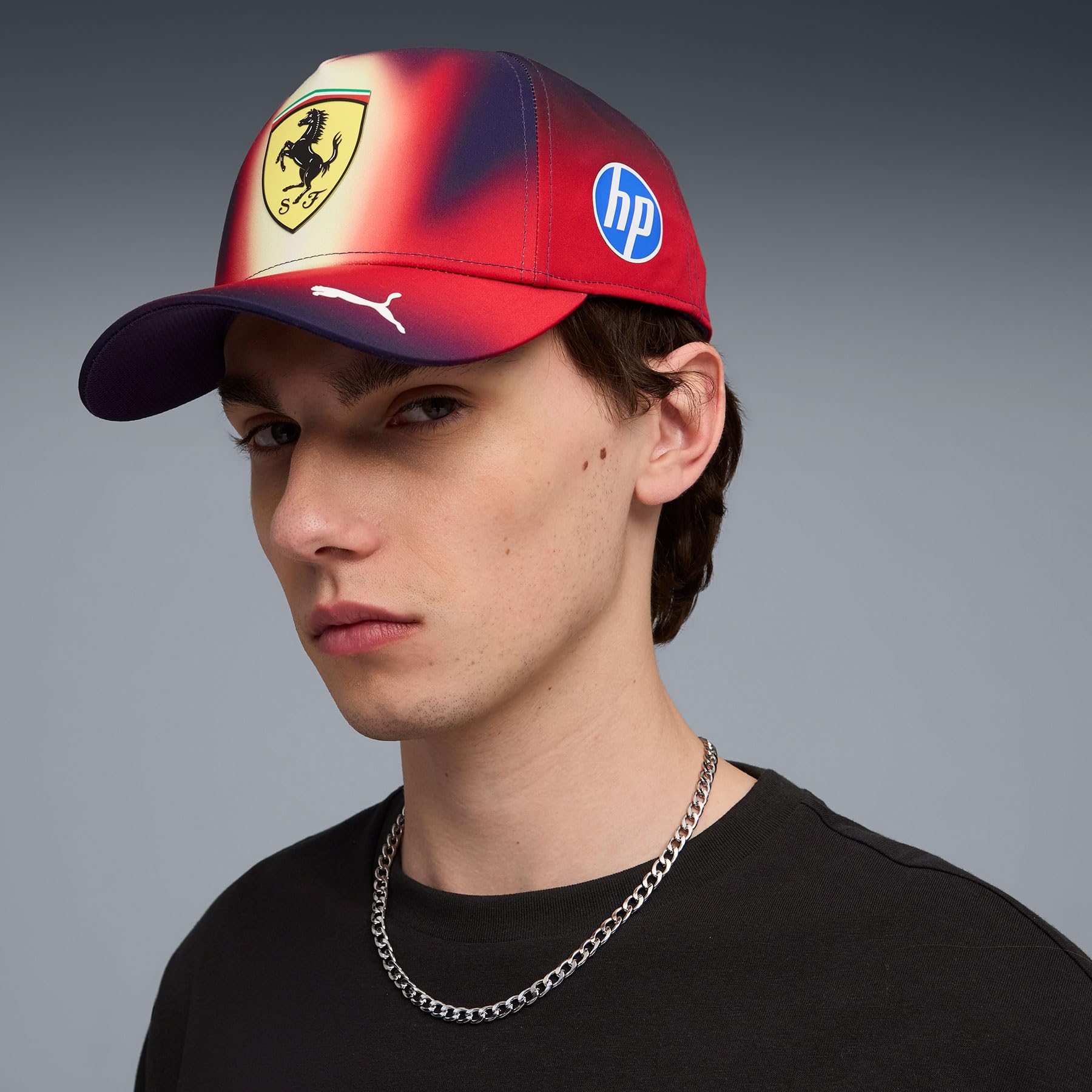 PUMA Scuderia Ferrari F1 Cappellino Special Edition China GP 2026 Lewis Hamilton - Italian Plum - Taglia Unica