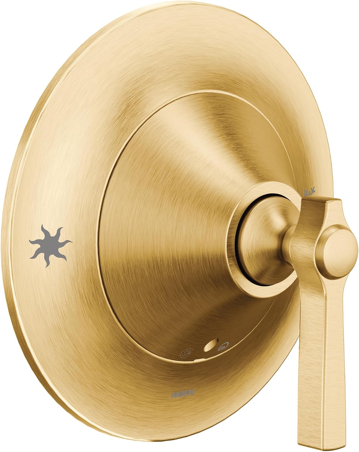 Moen Flara Brushed Nickel 1-Handle Posi-Temp Pressure Balancing Valve Trim Kit, Valve Required, TS2911BN