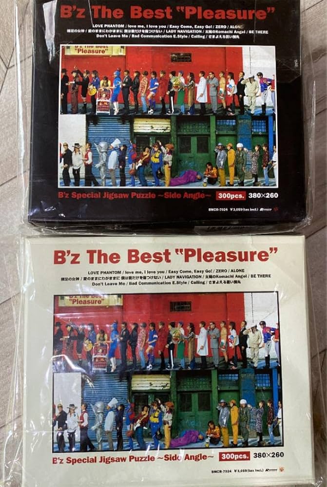 B'z パズルセット B'z CD DVDまとめ売り 19枚セット＆パズル