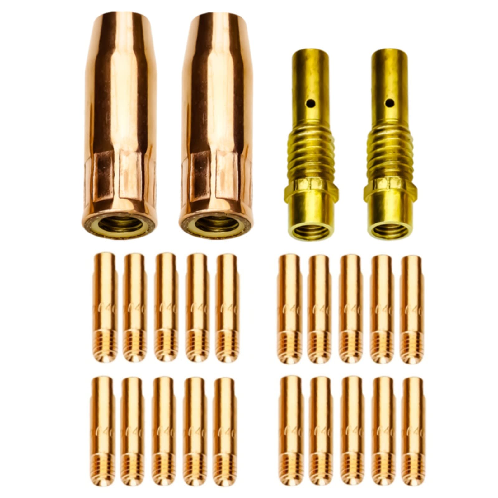 S SIMDER 15AK MIG Welding Consumables 24Pcs for MIG MAG Devices with 15AK / MB-15 MIG Welding Torch