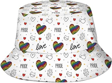 LGBT Rainbow Hearts Gay Pride Month 