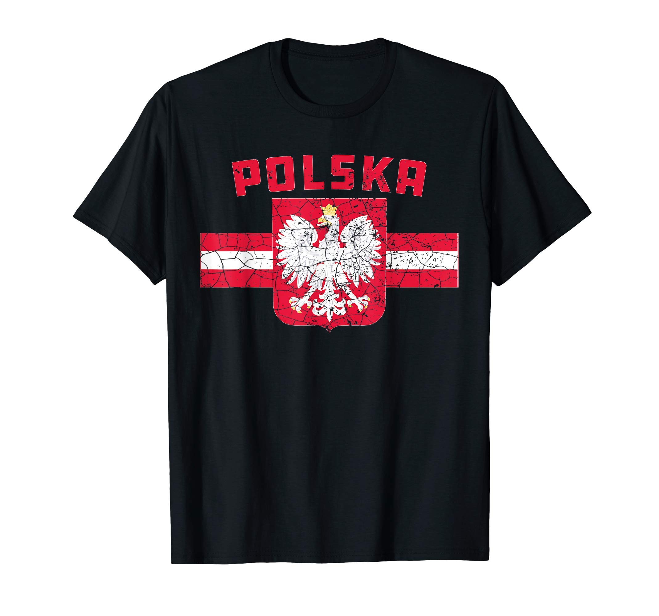 Polska Poland Flag Polish White Eagle T-Shirt