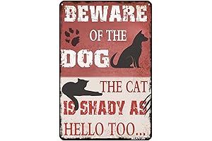 Funny Beware of Dog Sign