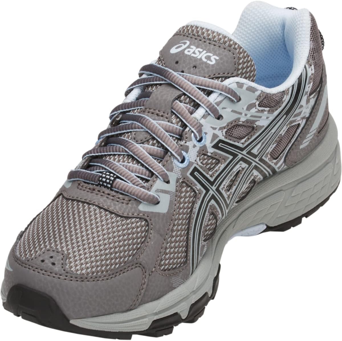 ASICS Women's Gel-Venture 6 Running-Shoes 10 Carbon/Soft Sky