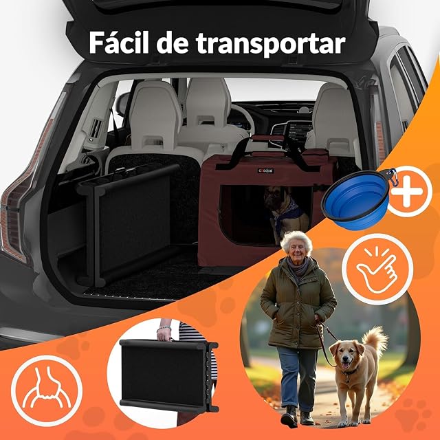 Foto 3 de 8 de CADOCA Rampa para Perros Plegable 156x40Cm Portátil