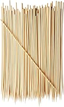 TerraToss Bamboo Skewers Sticks [10 inches, 3mm] [120 Sticks] | Barbeque Stick for Microwave Oven and Pan | Wooden Skewers for Grilling Kabab Stick | Barbeque Grill Stick (120, 10 Inch)