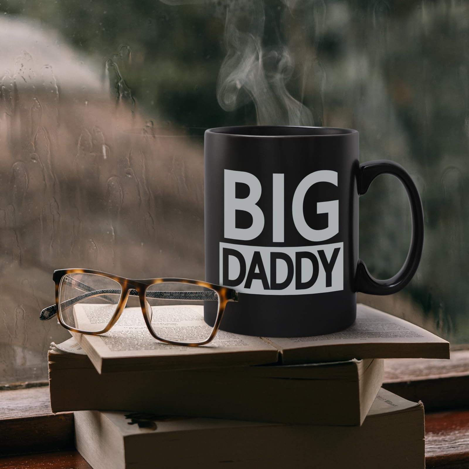 Cabtnca Taza Big Daddy, regalos para papá, regalos de cumpleaños para el día del padre de parte de la hija, regalos para papá para el día del padre, taza de café para papá, regalos geniales para papá,