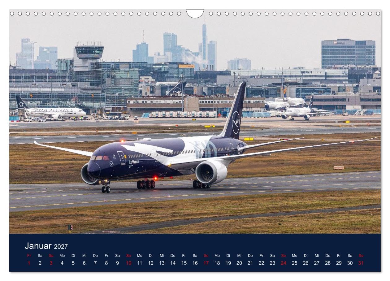 Kalender 2027 · Lufthansa 100 Years