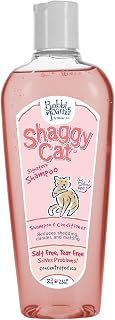 Bobbi Panter Pet Products Shaggy Cat Signature Shampoo & Conditioner, 8-oz Bottle, Multicolor