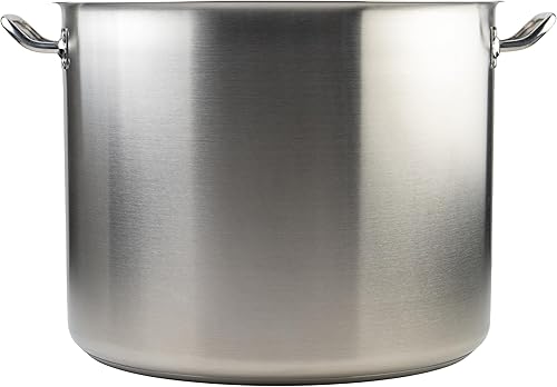 Vista 108 de Winware cacerolas de acero inoxidable, Plateado