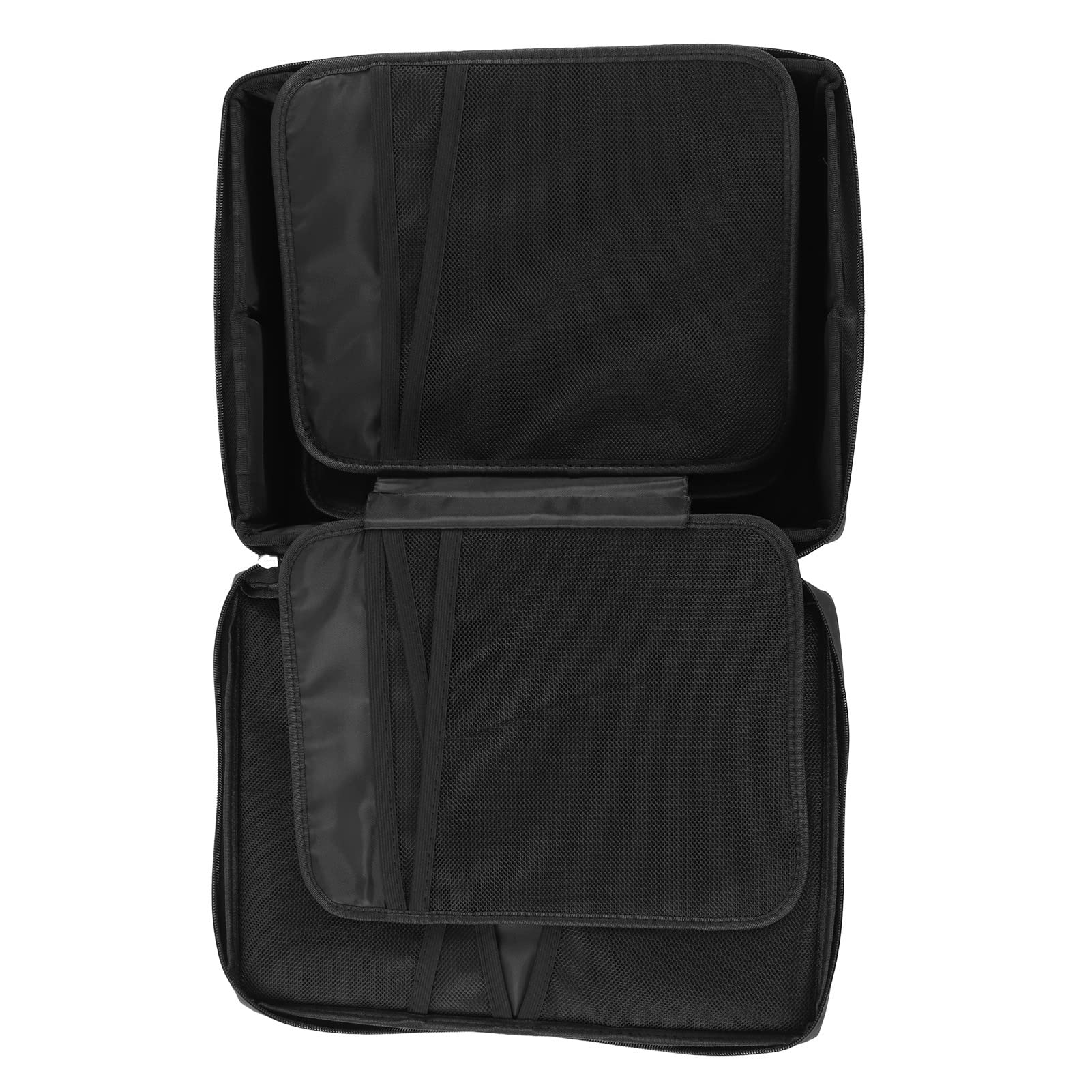 Borsa Portadocumenti Ignifuga Resistente Alle Alte Temperature con Serratura per Viaggi in Ufficio, Scatola Portadocumenti Resistente Al Fuoco e all'acqua per Documenti, Nera