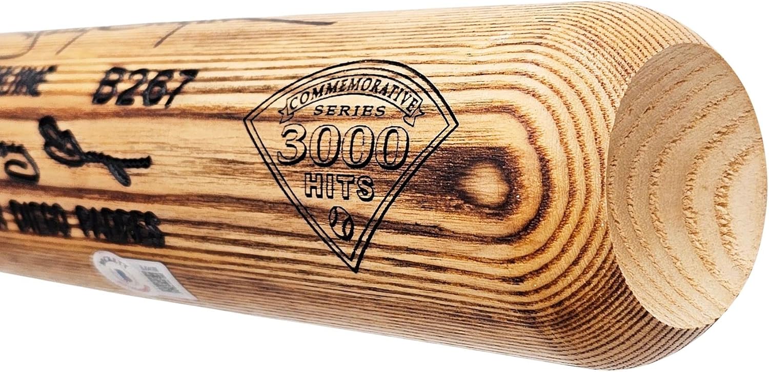 Tony Gwynn Autographed Blonde 3000th Hit Bat San Diego #/3000 Beckett BAS QR