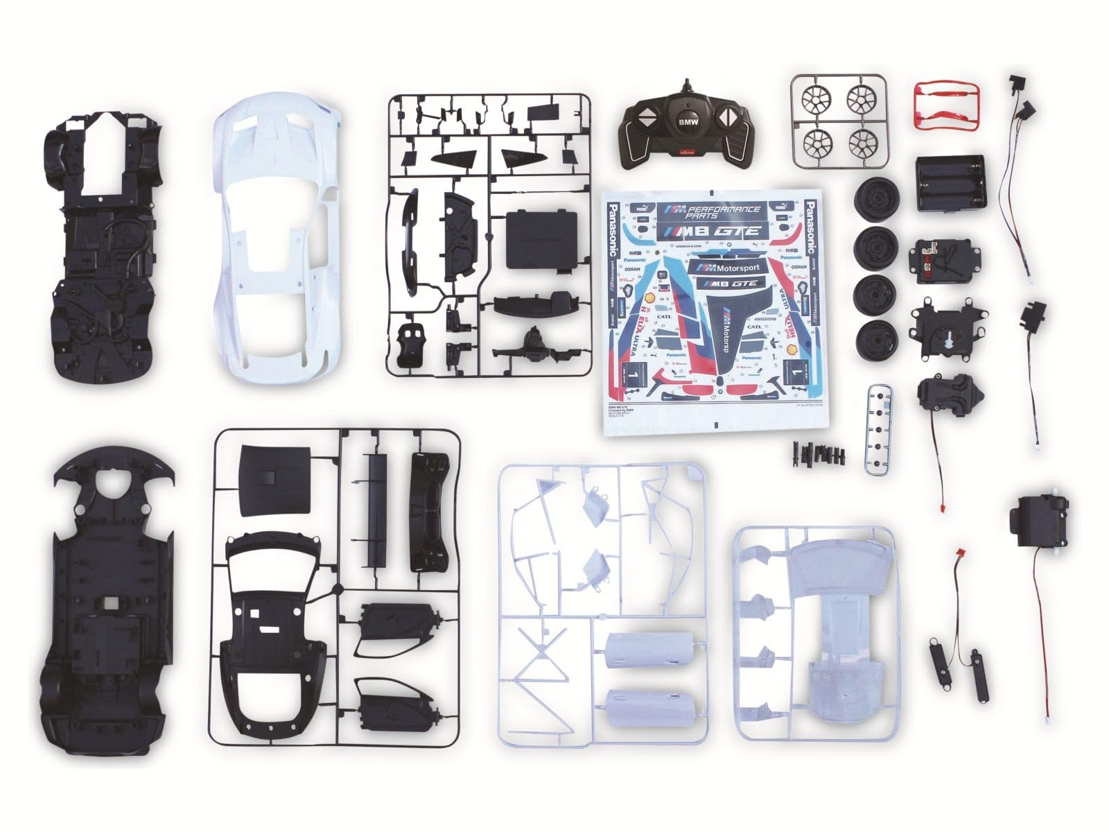 JAMARA BMW M8 GTE 1:18 BLANCO 2.4GHZ