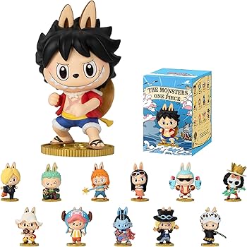 POP MART The Monsters × One Piece Series Figures Blind Box Figures
