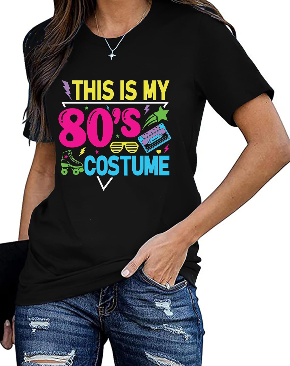 Happy 100 Days of School Shirt-Women Cute Flower Teacher Short Sleeve School Days Party Tops Tee - Image 2