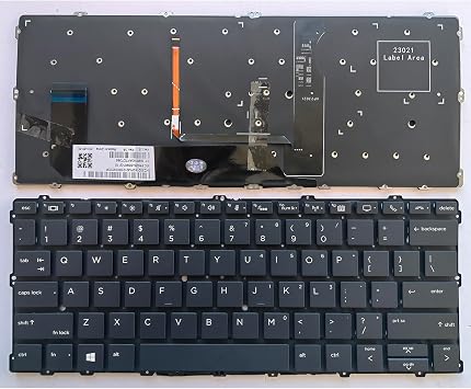 US/SP/UK Laptop Keyboard for HP for EliteBook X360 1030 G2 G3 HSN-Q10C Q20C I04C 929985 904507Black US Backlit