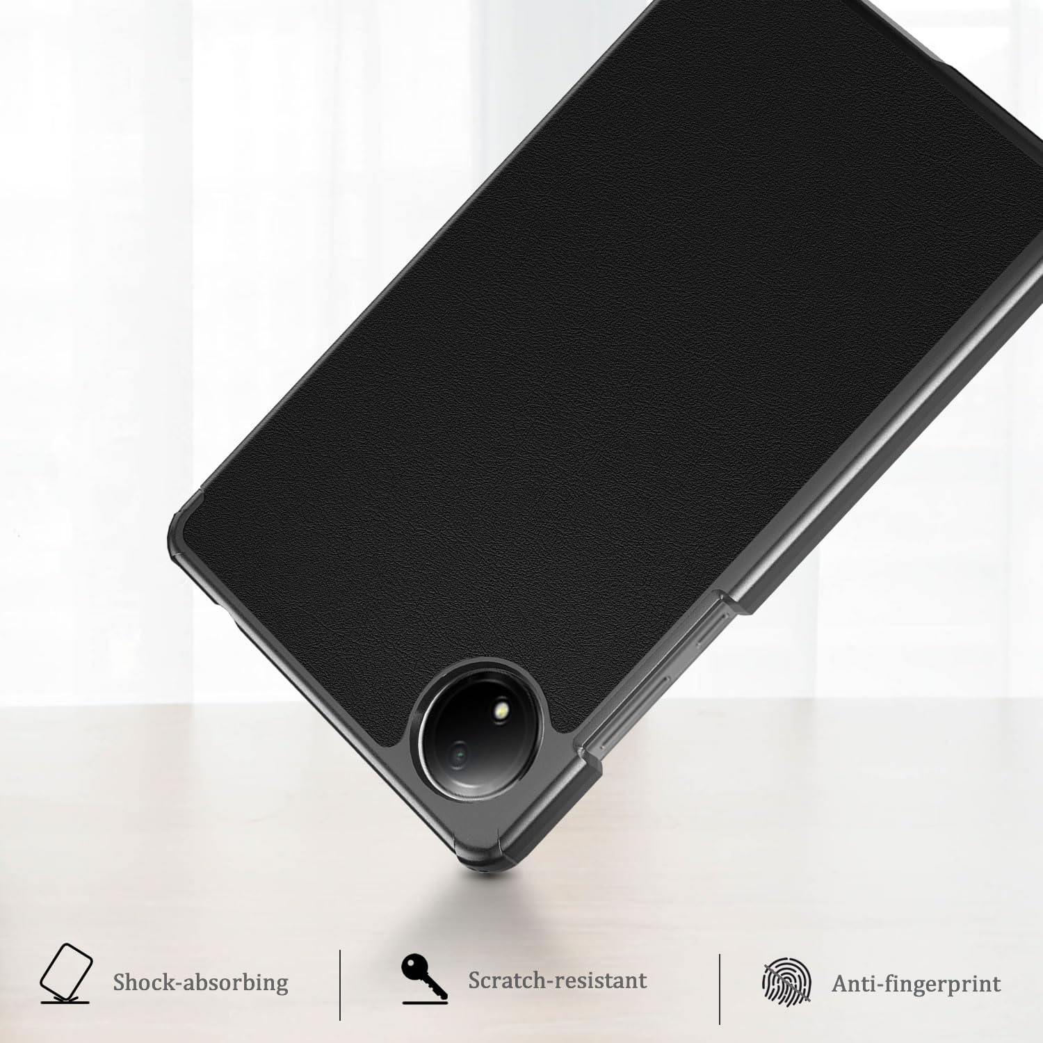 GOZOPO Hoes voor Xiaomi Redmi Pad SE 8,7 inch 2024, Slanke