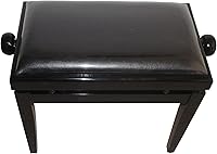 Vista 4 de AP Deluxe - Banco de piano de altura ajustable, color negro