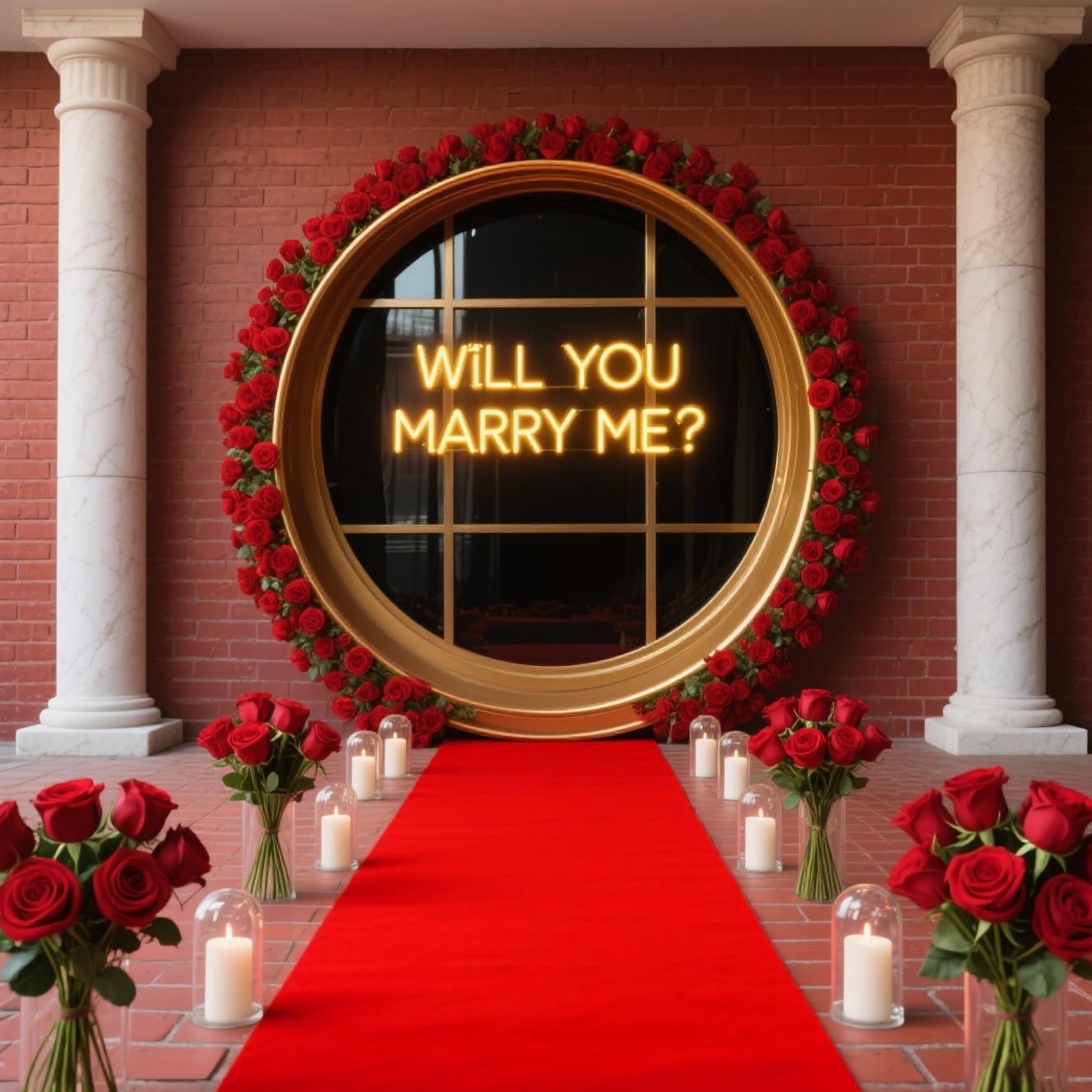 Extra Thick Red Carpet Runner for Party,3 x 10ft Non-Slip Backing Aisle Runway Rug for Party,Occasions,Graduation,Wedding& Indoor Outdoor Special Events Decorations (Red, 3×10Ft(Multi-Pile)) - Image 5