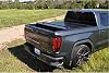 LEER HF650M Quad-Folding Truck Bed Tonneau Cover, Fits Chevy Silverado and GMC Sierra, Years 2019-2024, 66 Truck Bed, Black