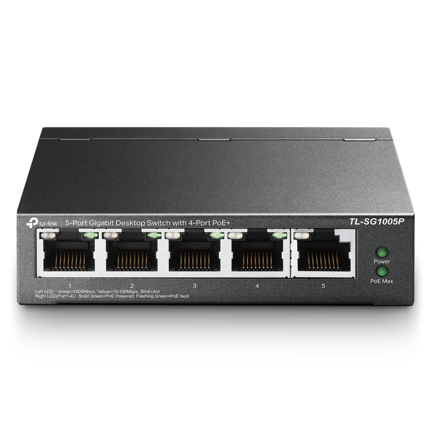 Amazon.com: TP-Link 5 Port Gigabit PoE Switch | 4 Port PoE 56W