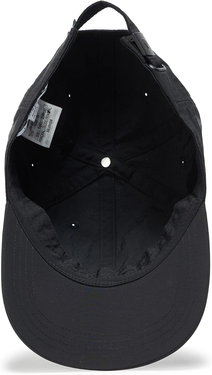 Lacoste Men's Taffeta Cap, Black, One Size