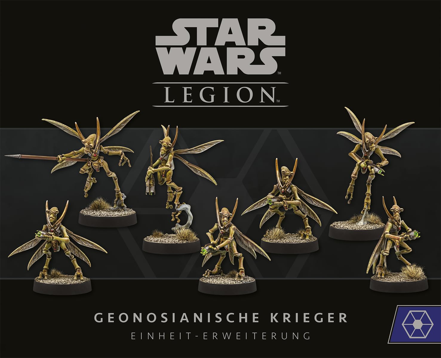 Atomic Mass Games, Star Wars: Legion – Guerriero geonosiano, Espansione unità, Tabletop, 2 giocatori, dai 14+ anni, 120-180 minuti, Tedesco