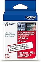 Vista 29 de Brother P-touch TZe-M31 Cinta laminada de primera calidad con impresión en negro mate, 12 mm (0.47”) de ancho x 8 m (26.2’) de largo, TZEM31