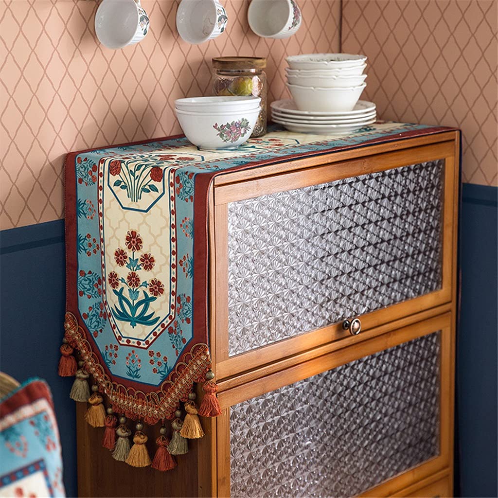 Amazon｜アメリカンレトロテーブルランナーベッドフラッグ