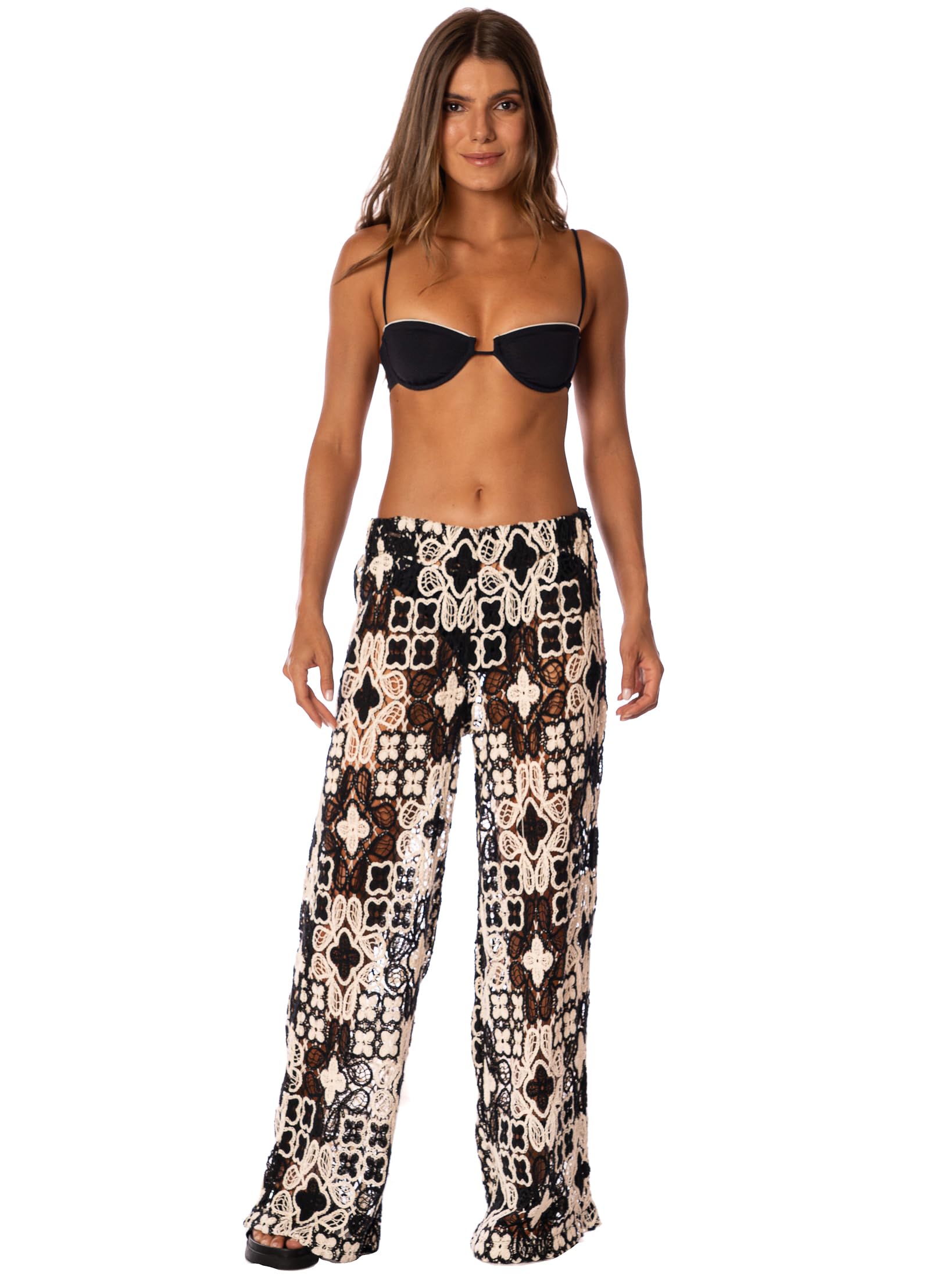 Maaji womens Floral Knit Pants