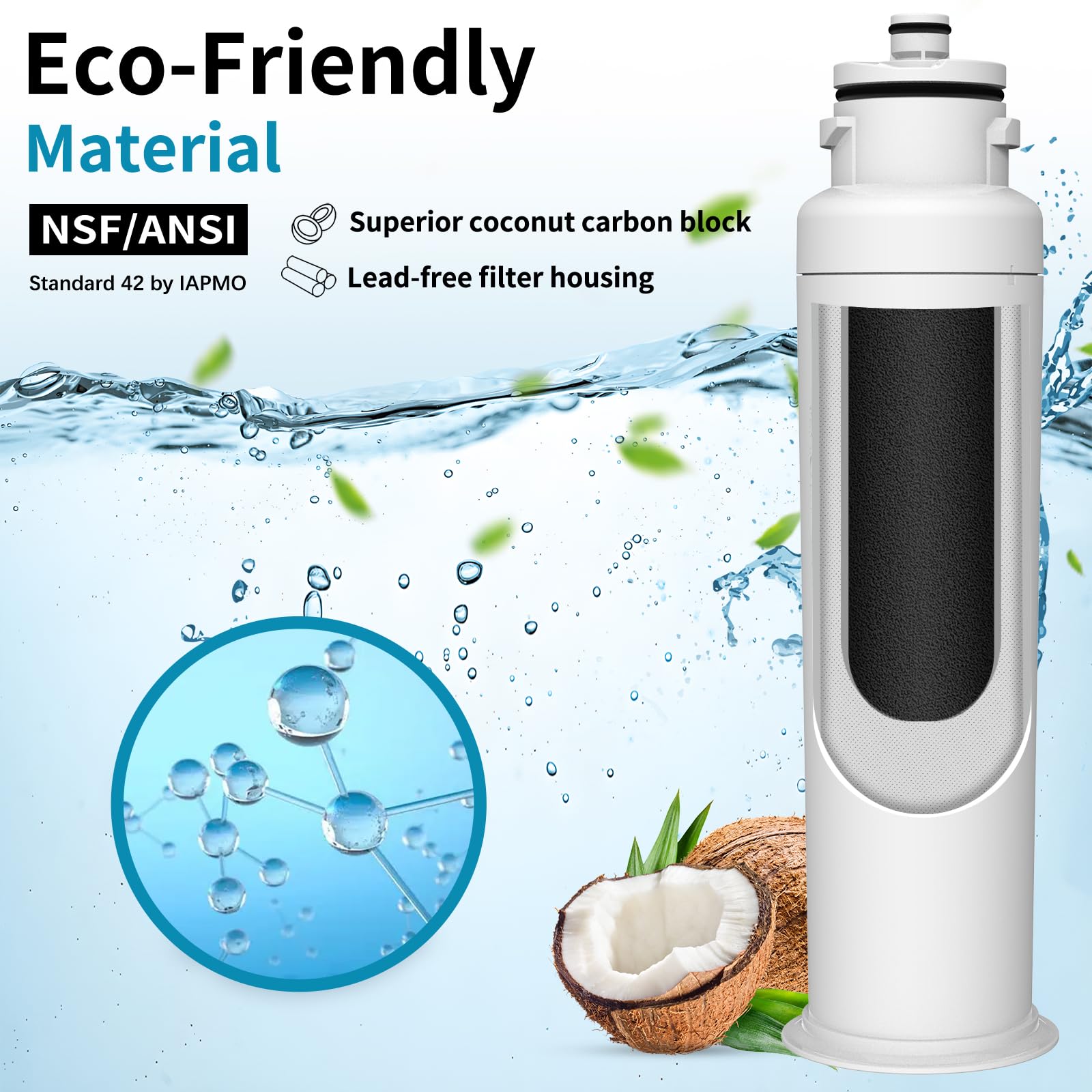 HX2017FR-A/HX2017F-A Water Filter Compatible With - View #3