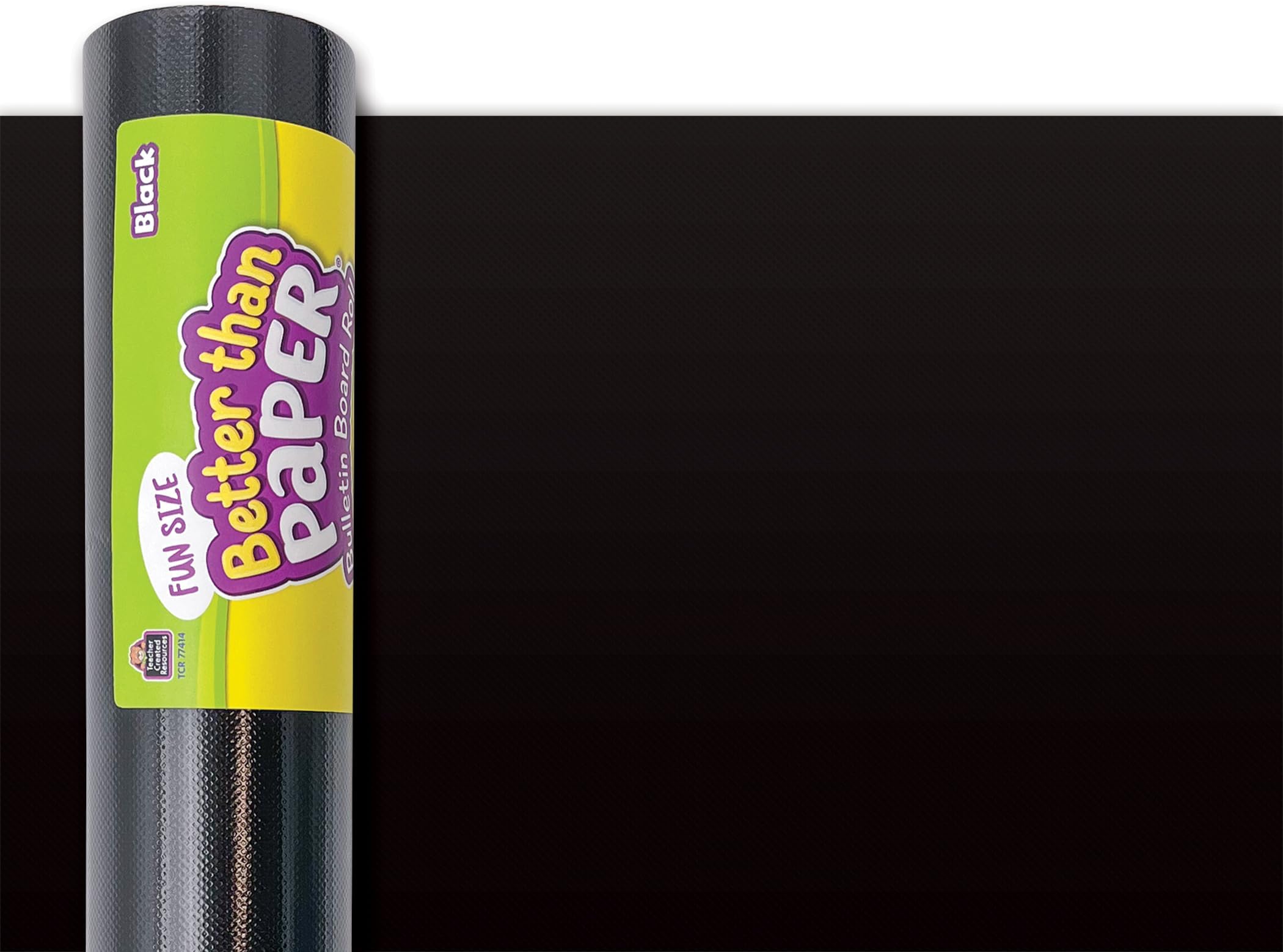 Fun Size Black Better Than Paper Bulletin Board Roll (TCR77414)