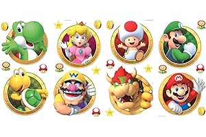 RoomMates Super Mario Room Decor Wall Decals