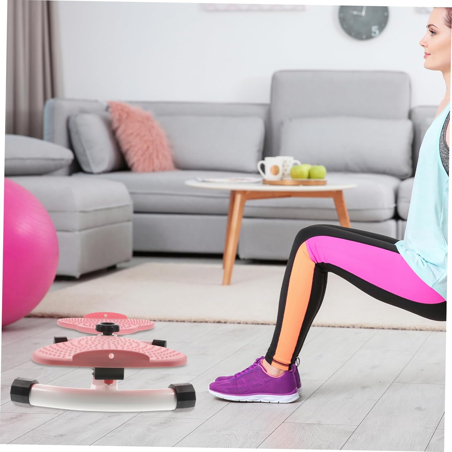 BESPORTBLE 1pc Twisting Waist Disc Fitness Plate Core Strength Equipment for Home Exercise Non-slip Stability Easy to Use for and Relaxation for Full Body Workout