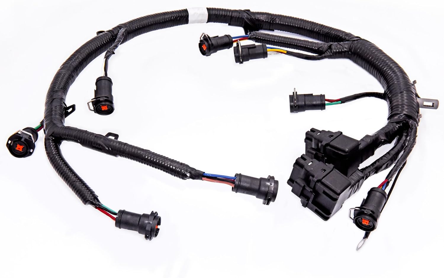 5C3Z9D930A FICM Engine Fuel Injector Complete Wire Harness Fits 6.0L Diesel 2004-2005 Ford Excursion / 2003-2007 F250, F350, F450, F550