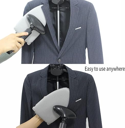 Miniatura 9 de Tabla de planchar colgante con guantes de planchar para estar de pie, accesorios para vaporizador de ropa, impermeable, antivapor, elimina las