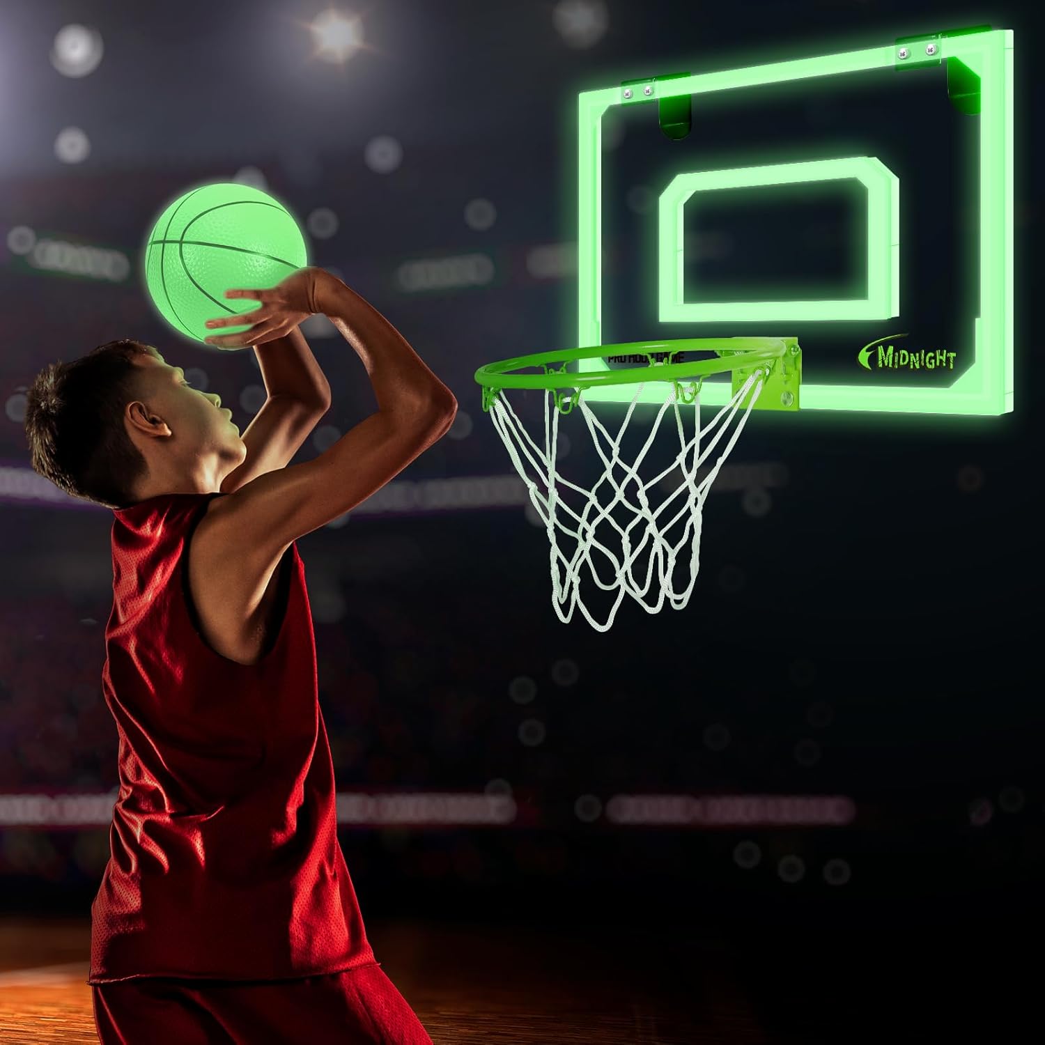 Mini Basketball Hoop Over The Door - Wall Mounted Basketball Hoop Set with Complete Accessories - Basketball Toys Gifts for 6 7 8 9 10 11 12 Year Old Boys - Image 7