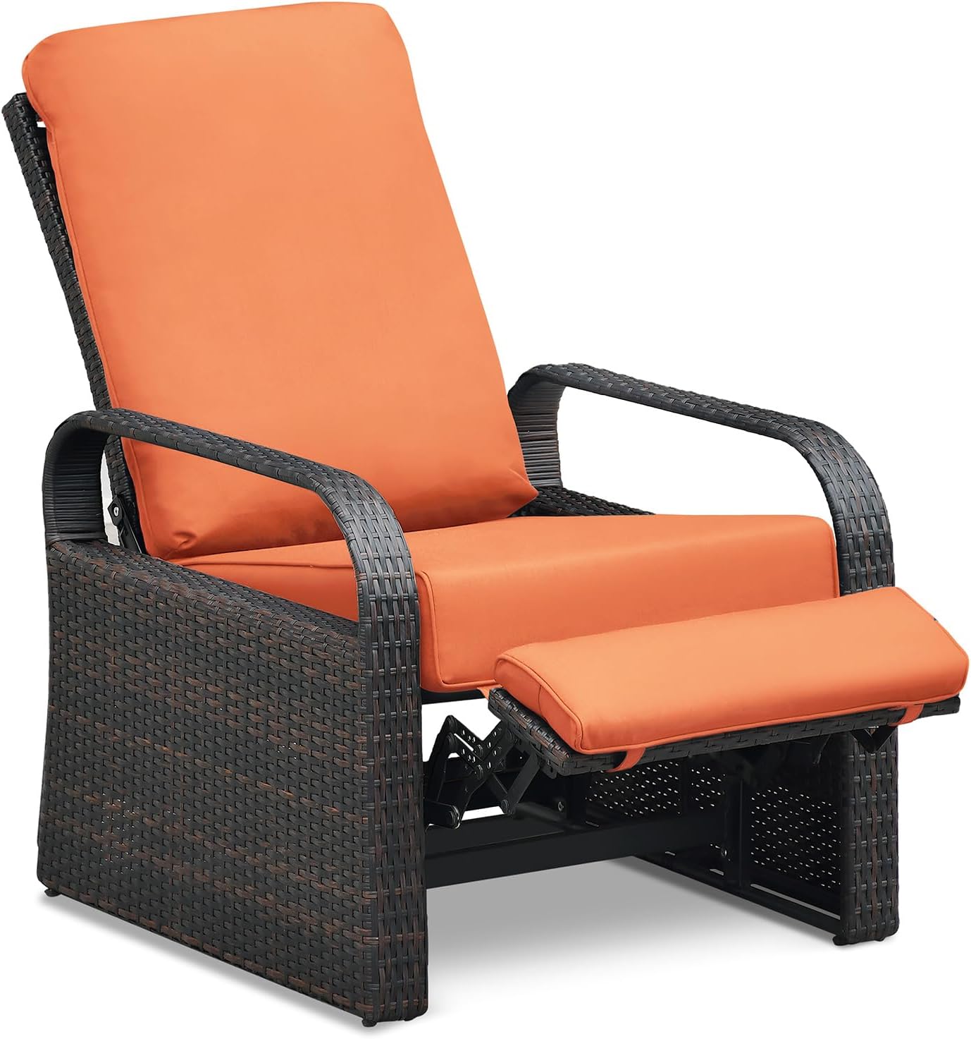 Recliner Wicker Babylon Outdoor Recliner All-Weather Reclining