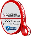 Functional Fitness Pull Up Assistance Bands - Set of 1 Resistance Heavy Duty Workout Exercise Crossfit Stretch Fitness Bands Assist Set for Body
