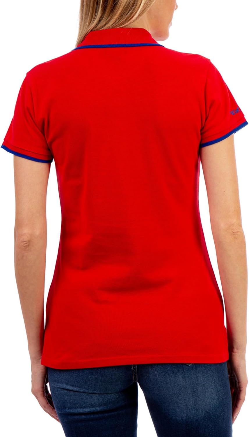 U.S. Polo Assn. Tipped Polo Shirt Racing Red LG - Image 2