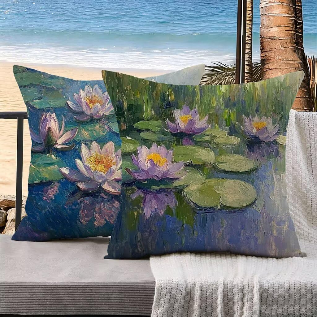 Coussin canape lotus velours 60x60 idéal pour embellir votre décoration de jardin