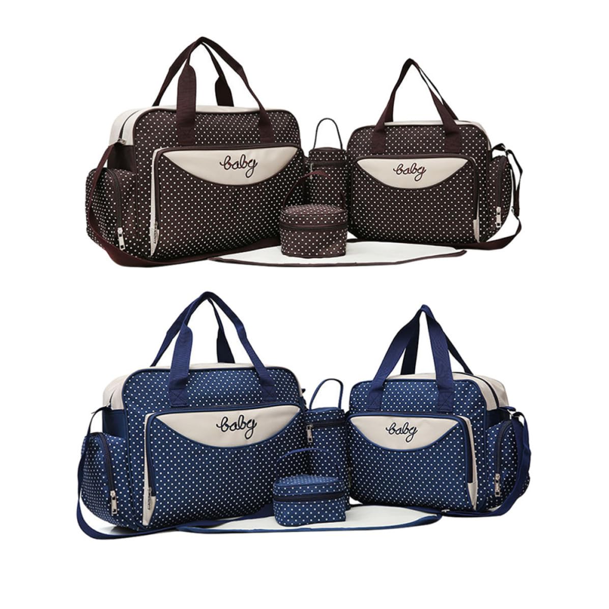 ULTECHNOVO Borsa Mamma Multifunzione Grande Capacità, Comoda, Chic