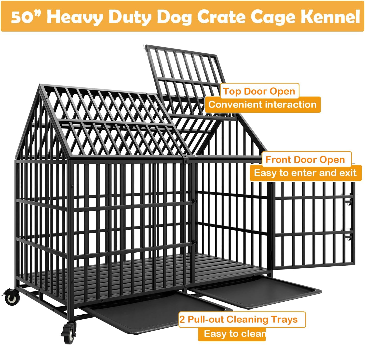 Unbreakable Comfort: The Ultimate Heavy Duty Dog Crate for Large Breeds
